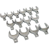 Neilsen 14pc Jumbo Crows Foot Feet Wrench Spanner Set 1/2" Metric 27mm - 50mm