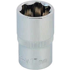 Neilsen 1/2" Drive Standard Shallow Square Metric Single Socket 17mm