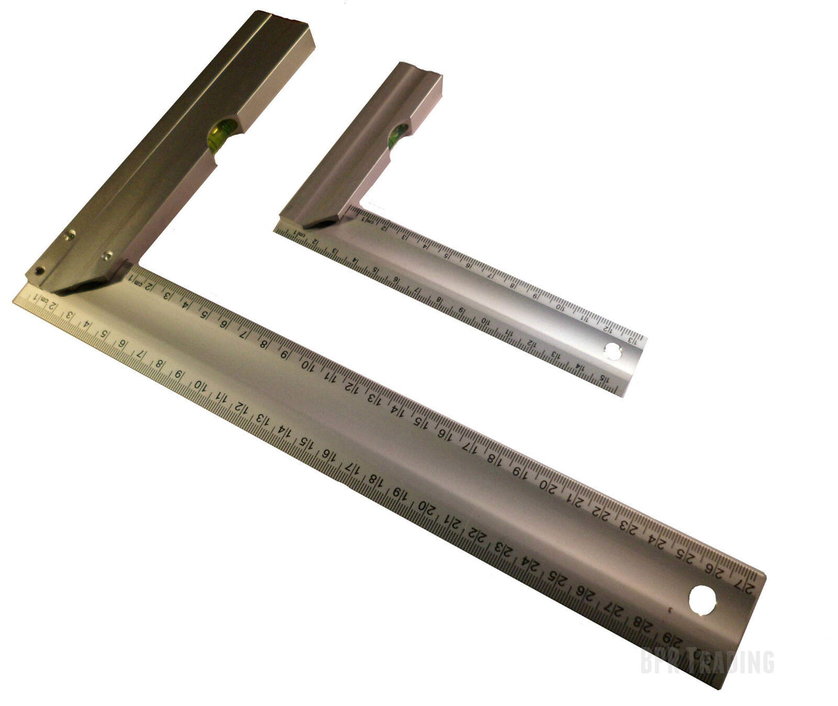 150mm (6") OR 300mm (12") Engineers Try Square Set Right Angle Guide With Level