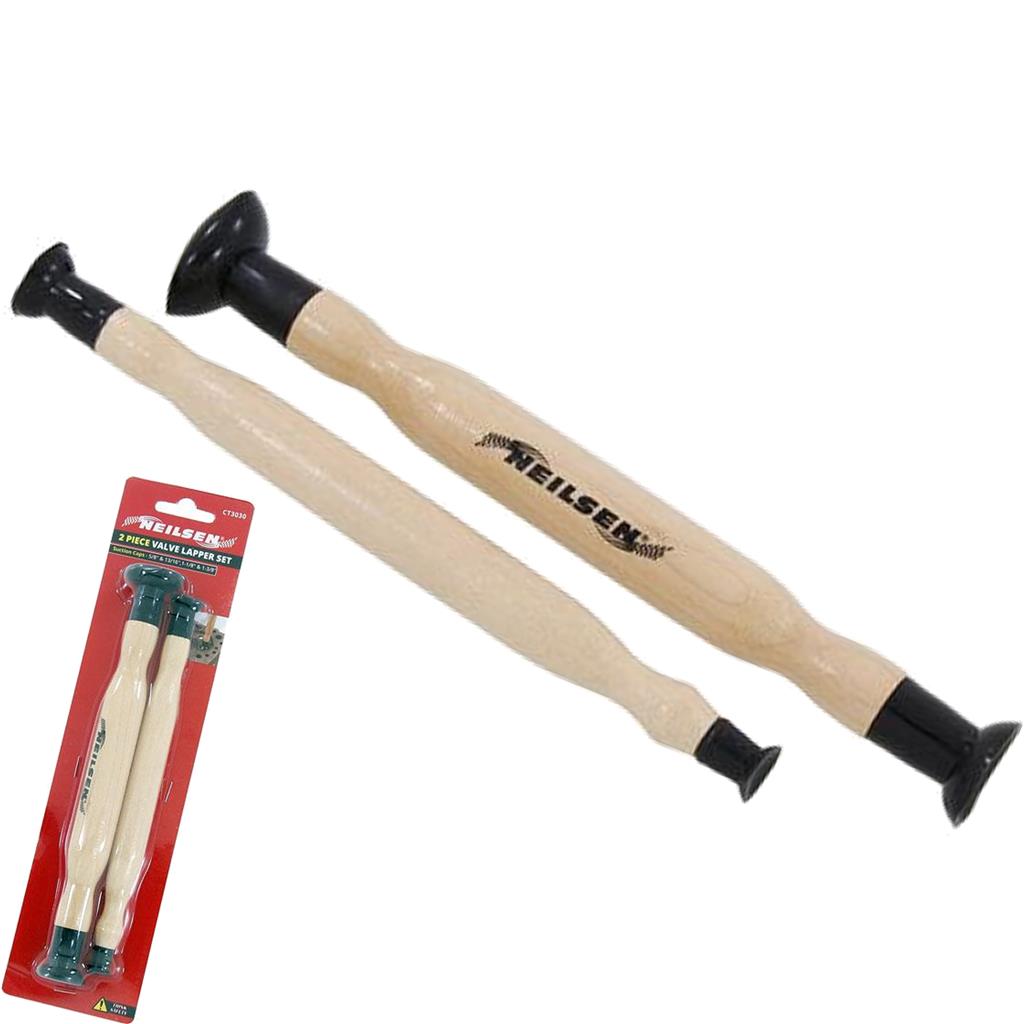 Neilsen 2pc Valve Lapper Cutting Paste Hand Lapping Cylinders Piston Set