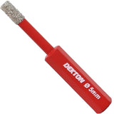 Dekton 5.0mm Brazed Diamond Hole Drill Tile Porcelain Marble Cutting Bit 1/4"