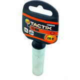 Tactix 3/8" Drive Standard Deep Square Metric Single Socket 13mm