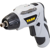 Task 3.6v Rechargeable Battery Power Cordless Screwdriver Drill Bit Set 5pc