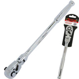 Neilsen Socket Reversible Flexi Head Ratchet Handle Quick Release 3/8" Tool