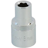 Neilsen 1/2" Drive Standard Shallow Square Metric Single Socket 8mm