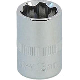 Neilsen 3/8" Drive Standard Shallow Square Metric Single Socket 13mm