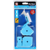 BlueSpot 3pc Silicone Sealant Remover Kit Scraper Set Caulking Removal Smoother