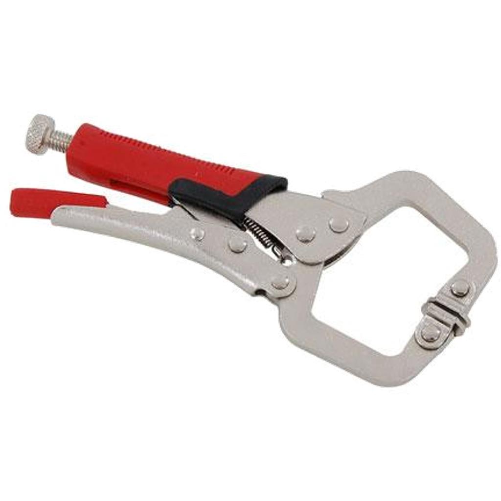 Neilsen 4" Locking Mole Grip C Clamps Work Welding Woodwork Clamp