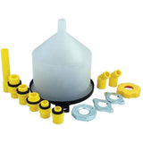 Neilsen Spill Free Car Funnel Petrol Diesel Wash Oil Fuel Portable Accessory Set