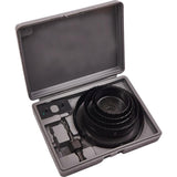 Amtech 8pc Holesaw Drill Cutter Set Plumber Kitchen Fitter Downlight Saw Kit