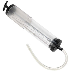 Sealey Oil Suction Vacuum Syringe 550ml Clear Body Remove Oil Gearbox Diff