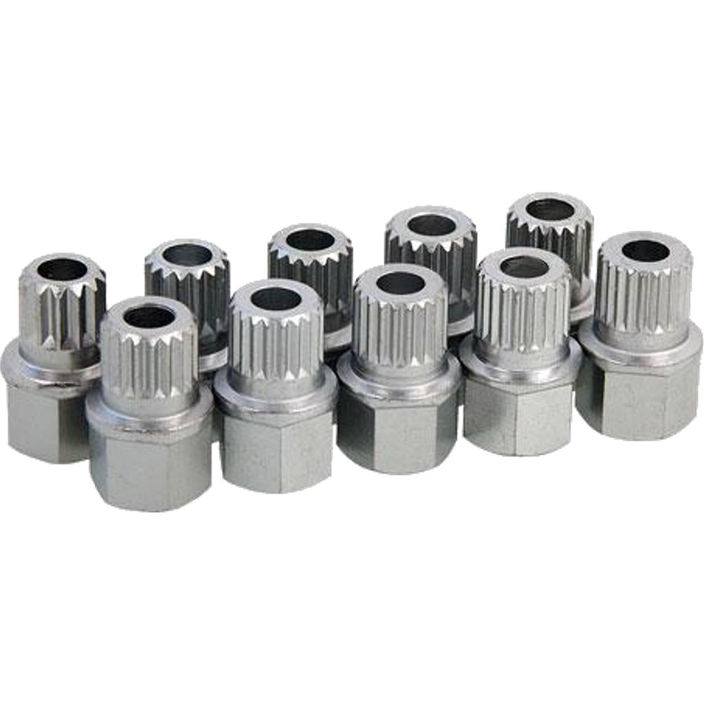 Neilsen 10pc Bmw Wheel Locking Nut Key Spline Removal Socket Set Tamper Proof