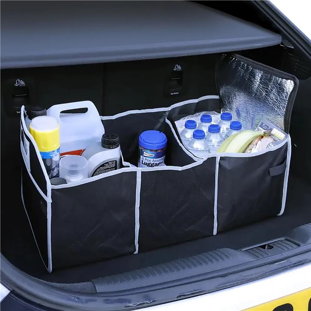 Goodyear Car Boot Organiser Collapsible Foldable Shopping Tidy Storage Trunk Bag