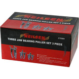 Neilsen 3pc Bearing Puller Pulley Remover Extractor Drop Forged Set 3" 4" 6"