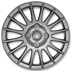 Streetwize Lightning Car Wheel Trim Set 14" Silver Set Of 4 Hub Caps Covers