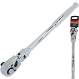 Neilsen Socket Reversible Flexi Head Ratchet Handle Quick Release 1/2" Tool
