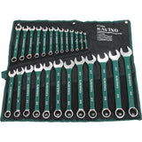 Savino 25pc Dipped Sleeve Metric Combination Spanner Wrench Set 6mm - 32mm