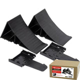 Neilsen 2pc Caravan Truck Van Car Trailer Motorhome Wheel Chocks Blocks