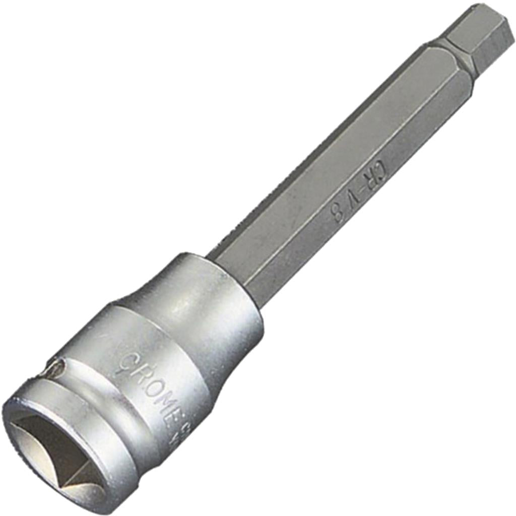 King Dick Socket SD 3/8" Spline Insert Hex Allen Bit Long Reach Metric 6mm