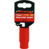 Neilsen 13mm Single Injection Insulated VDE Metric Standard 1/2" Drive Socket
