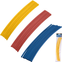 BlueSpot 10pc Long Cable Tube Sleeving Wire Wrap Electrical Heat Shrink Tubing