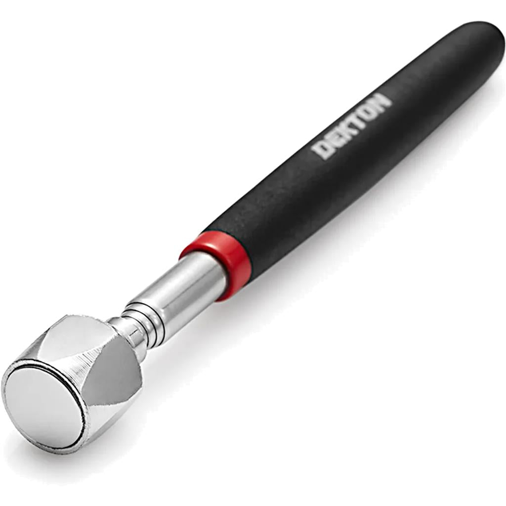 Dekton Telescopic Magnetic Pick Up Tool Magnet  16Lb Lift 660mm Long Reach