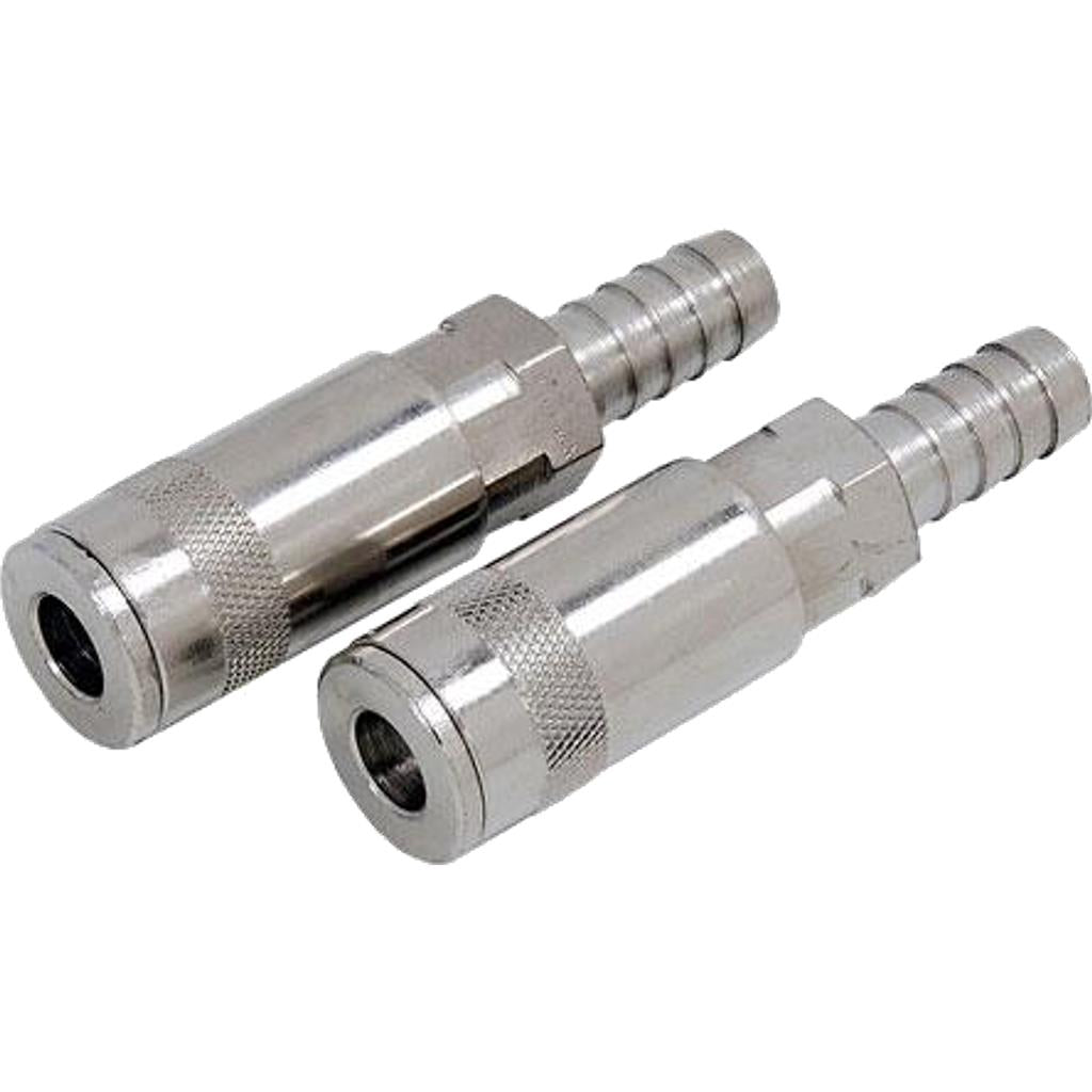 Neilsen 2pc Air Line Fittings Hose Compressor Quick Connector Coupler 1/2" BSP