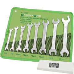 Galway 8pc Cold Stamped Metric Combination Spanner Wrench Set 6mm - 22mm