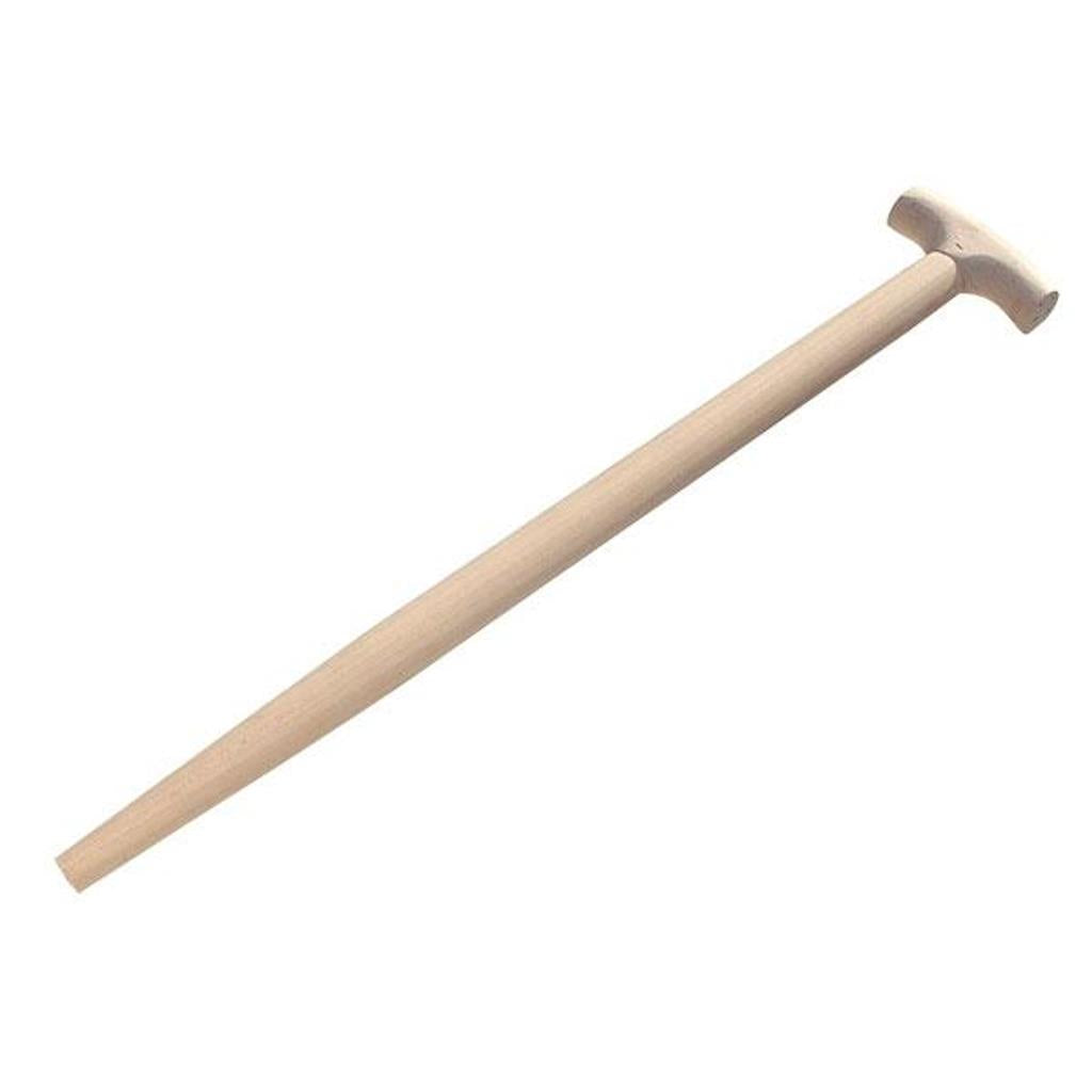 Neilsen Long Solid Wooden Shovel Spade Fork Replacement Shaft T Type