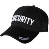 Kombat 3d Security Doorman Bouncer Guard Black Embroidered Baseball Cap Hat