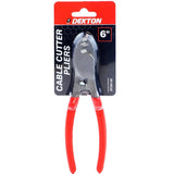 Dekton Steel Wire and Cable Cutter Shear Copper Electrician Fencing Pliers 6"