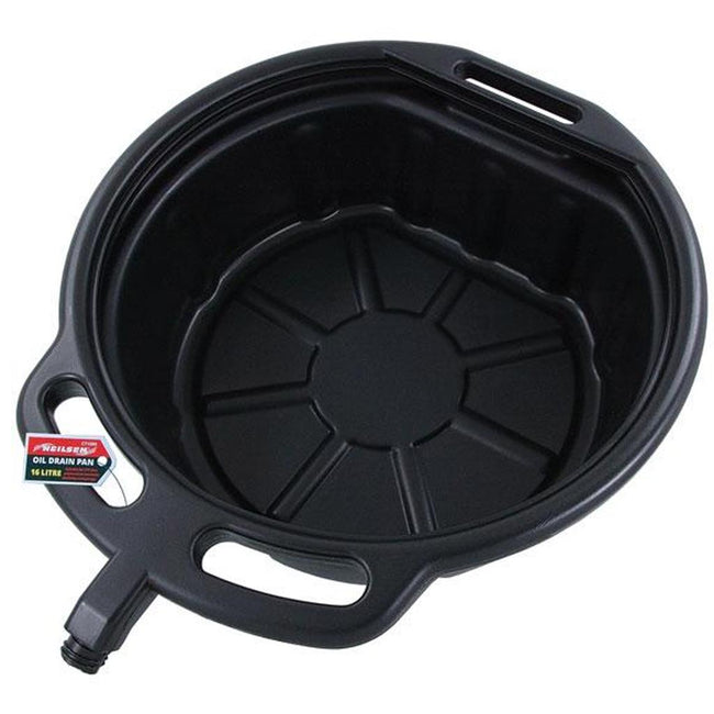 Neilsen 16L Oil Drain Pan Tray - Coolant & Gearbox Fuel Drain Pan for Vehicles and Equipment