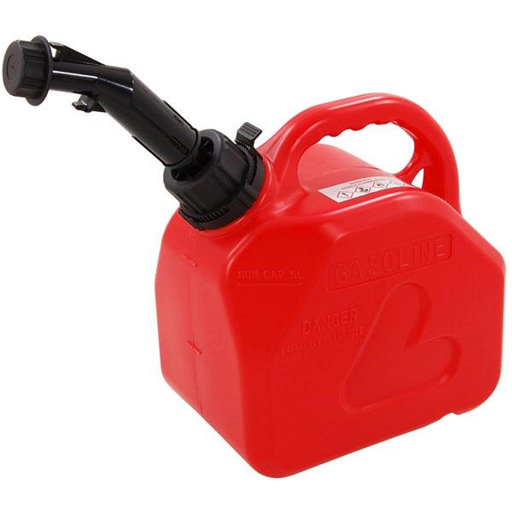 Neilsen 5L Litre Plastic Jerry Can Car Storage Fuel Petrol Diesel Container