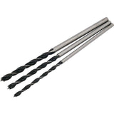 Neilen Extra Long 300mm Wood Working Drill Bits Drilling Bit Set 8mm 10mm 12mm