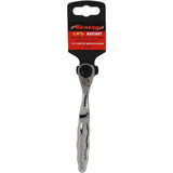 Neilsen Socket Reversible Mini Stubby Head Ratchet Handle Quick Release 1/4" 72T