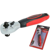 Neilsen Double Ended Socket Reversible Ratchet Handle Quick Release 1/4" 3/8"