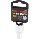 Neilsen 1/2" Drive Standard Shallow Square Metric Single Socket 8mm