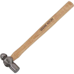 Neilsen 4oz Round Ball Pein Hammer Hickory Handle Engineers Lightweight