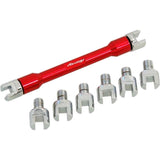 Neilsen Motorcycle 9pc Spoke Wrench Set Adjusts Tension Corrects Buckled Wheels