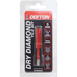 Dekton 5.0mm Brazed Diamond Hole Drill Tile Porcelain Marble Cutting Bit 1/4"