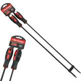 Neilsen 2pc PH2 & Flat Head Extra Long Screwdriver Set 450mm with Magnetic Tip