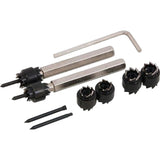 Neilsen 9pc HSS Spot Weld Cutter 3/8" & 5/16" Removal Drill Bit Set