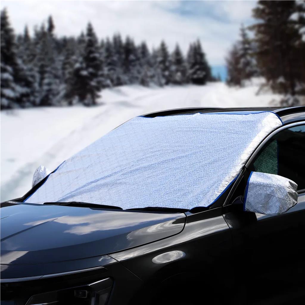 Goodyear Windscreen Quilted Car Window & Mirror Screen Frost Ice Snow Protector