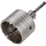 BlueSpot 82mm SDS Core Bits Cement Masonry Concrete Brick Block Waste Pipe