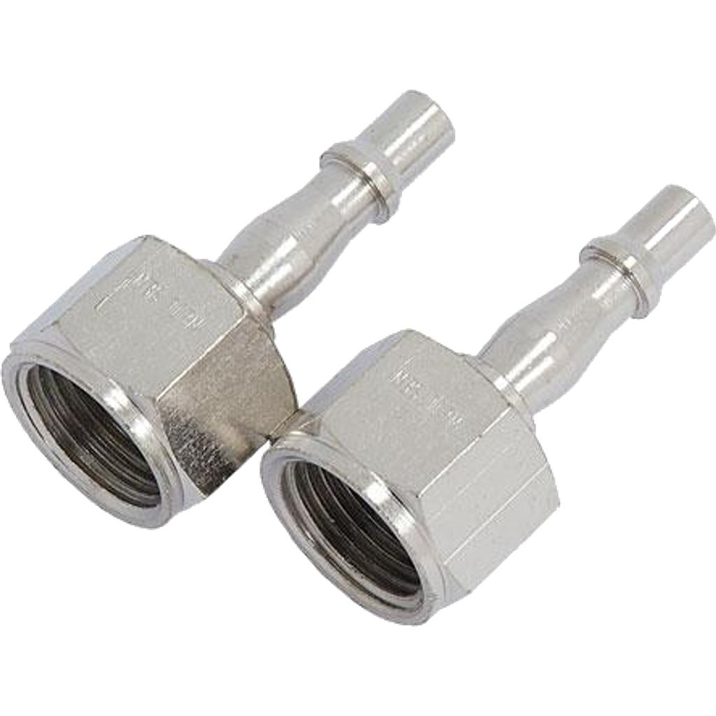 Neilsen 2pc Air Line Bayonet Fittings Hose Compressor Connector 1/2" BSP Female